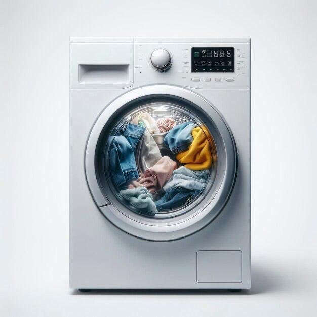 Automatic front load machine check-up